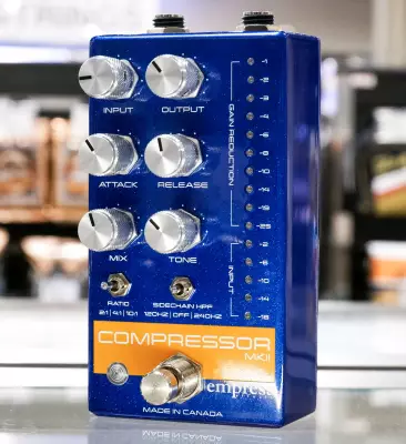 Store Special Product - Empress Effects - Compressor MkII Pedal - Blue